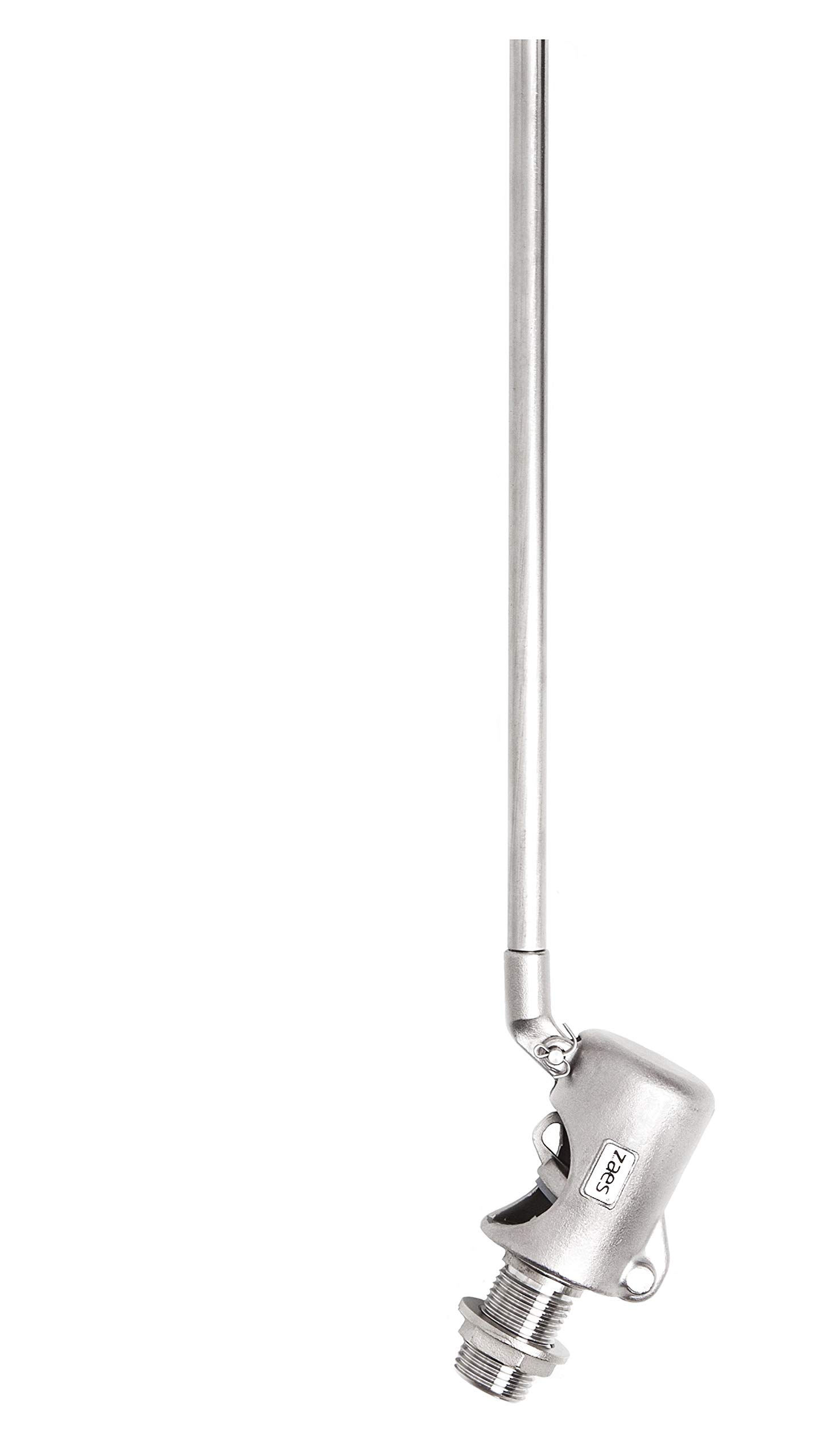 ZAES - Válvula flotador acero inoxidable AISI 316 1/2" BSP Macho asiento de silicona 145 PSI (10 Bar) válvula automática para control de nivel por accionamiento mecánico (Boya no incluida)