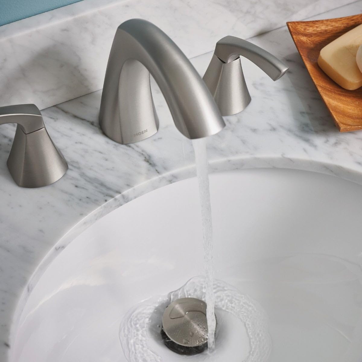 Moen Lindor 84504SRN Bathroom Faucet