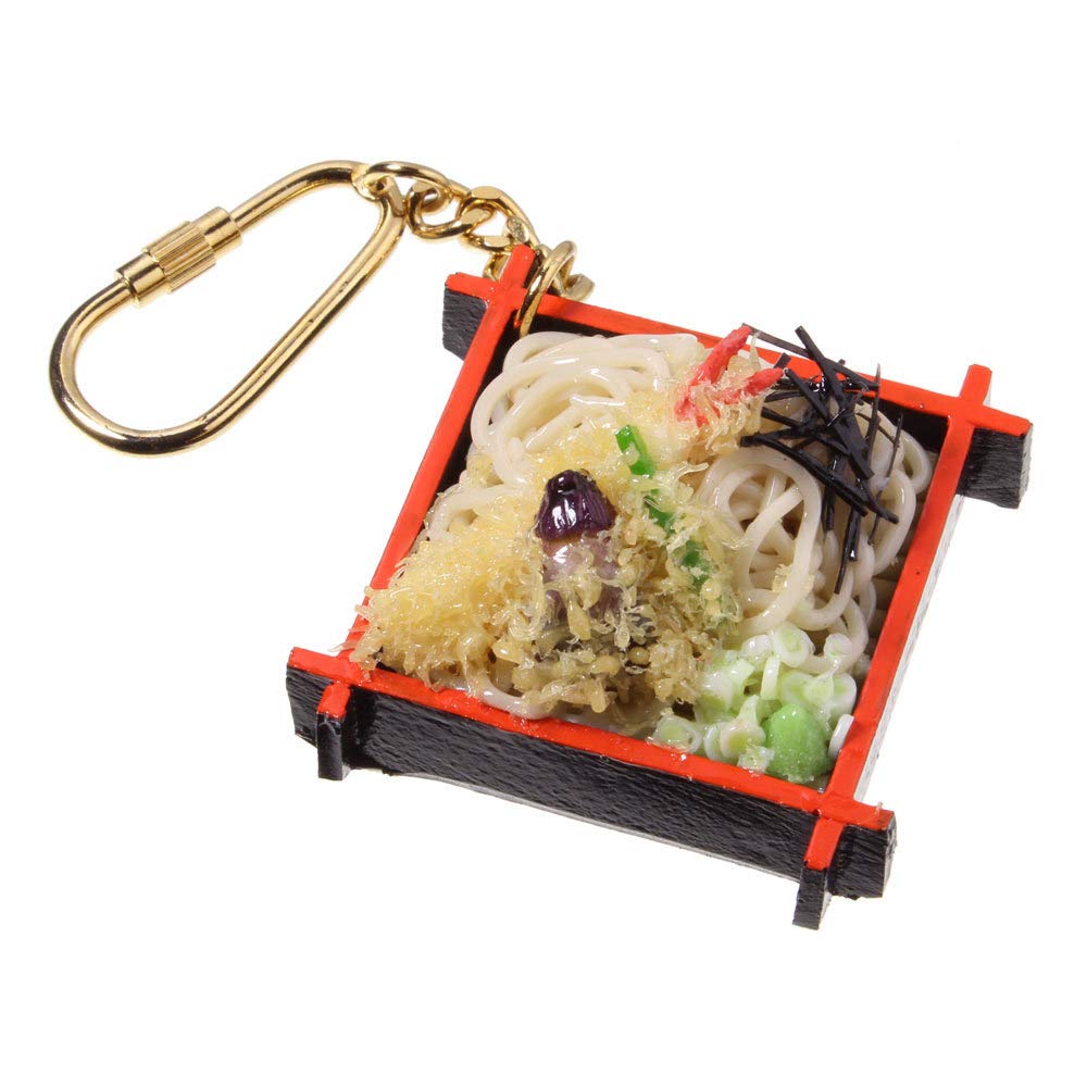 Amazon.co.jp: 食品サンプル屋さんのキーホルダー（天ざるそば）【食品