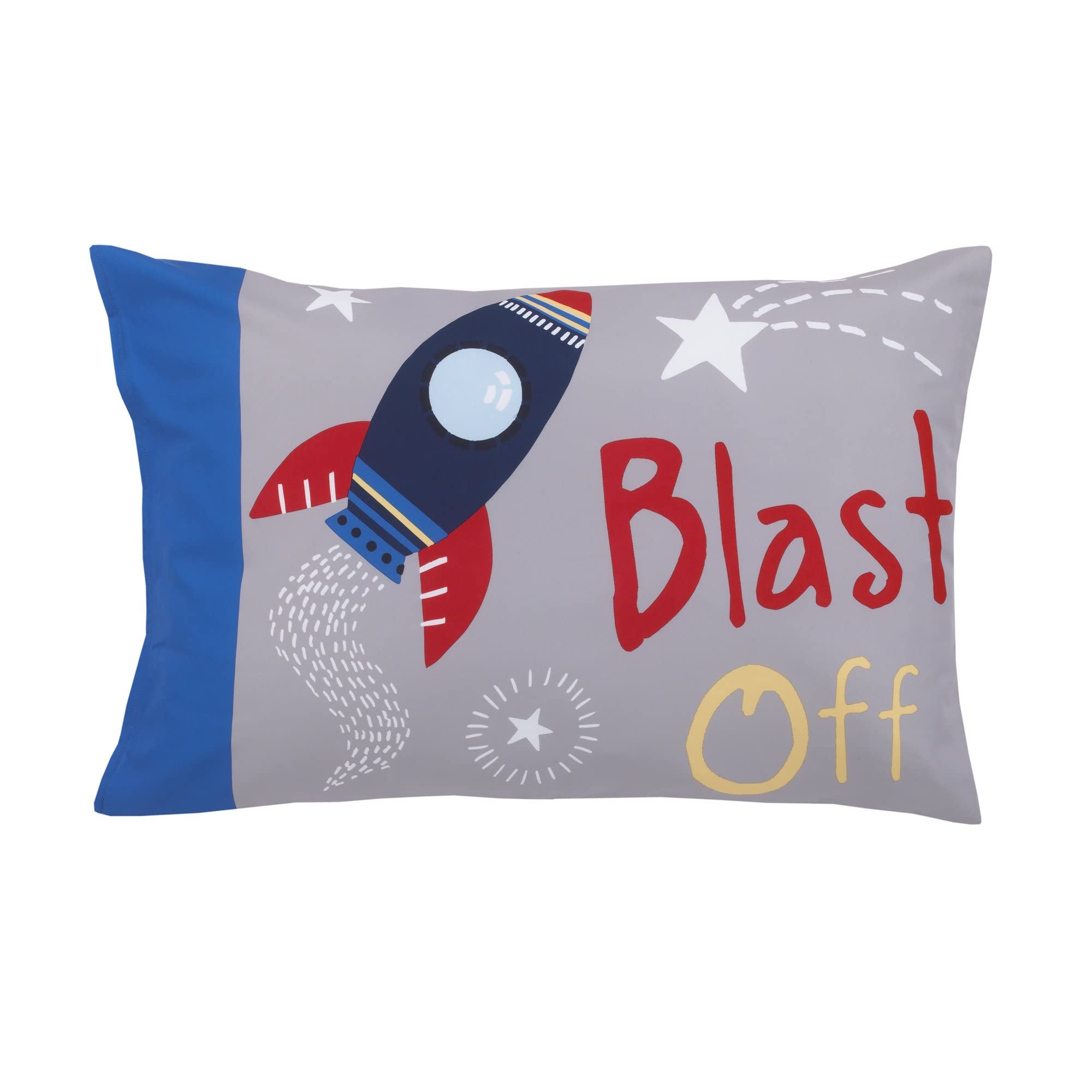 Parent's Choice 4-Piece Toddler Bedding Set, Blue, Space Astronaut