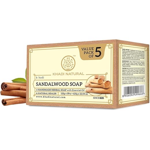 Khadi Sandalwood Hydrating Soap - 625g