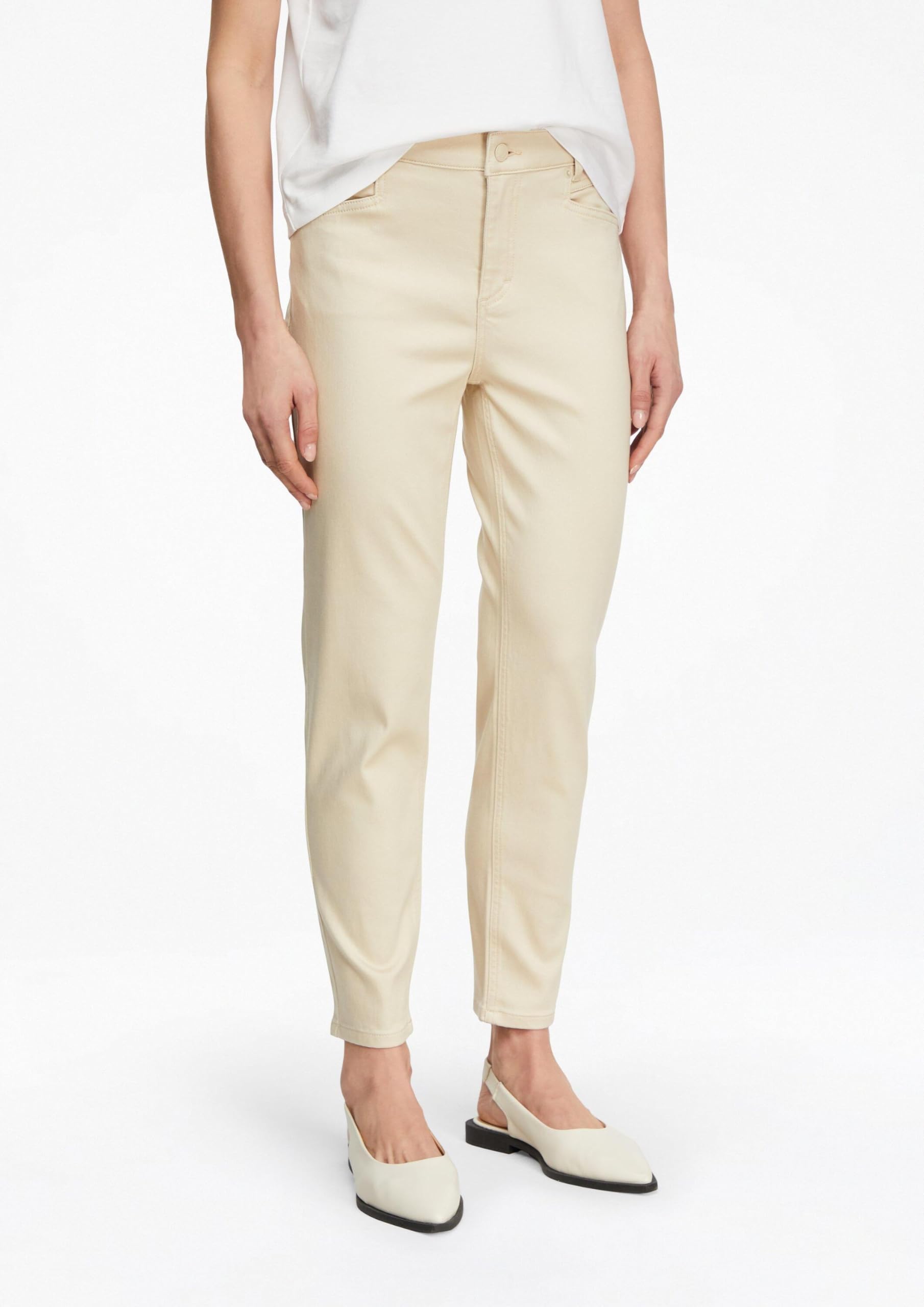 Comma June - Coloured Denim aus elastischem Lyocell-Baumwoll-Mix