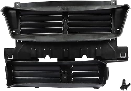 Miniatura 2 de HS7Z8475A HS7Z8475C Soporte de radiador Rejilla de obturador Asamblea de Coche Tanque de Agua Recambio de Cubierta para 2017 2018 2019 Fusion