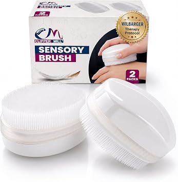 Clipper Mill Therapy Sensory Brush - Wilbarger Therapy Brush Protocol