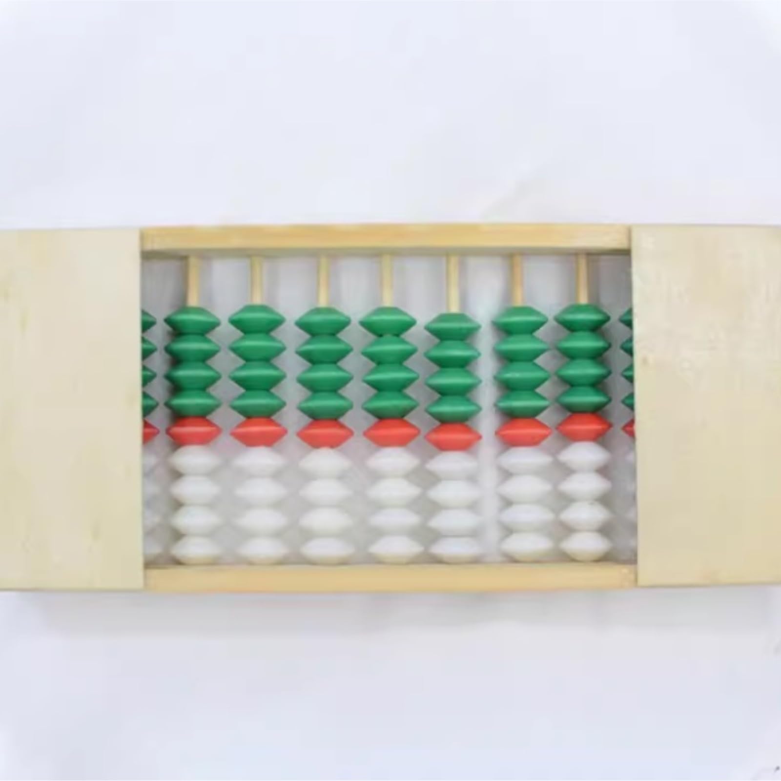 LiczydłO Abakus 11 Kolumn Vintage Abacus Narzędzie Do Gier Matematycznych Liczenie Nauka Aktywności 9 Koraliki Edukacyjne Materiały Dekoracja Biura