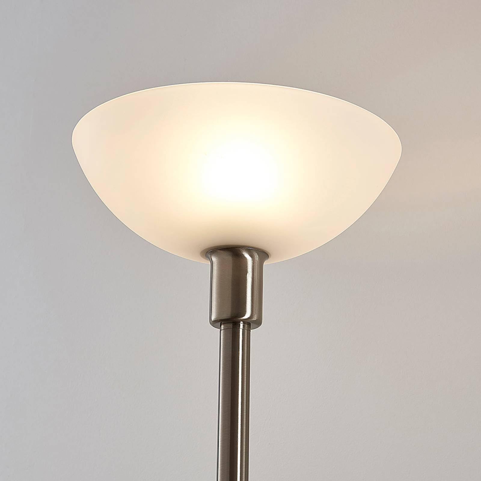 Lindby Lampada da terra (Moderno) colore Grigio, in Metallo ad es. Soggiorno & Sala pranzo lampada pavimento