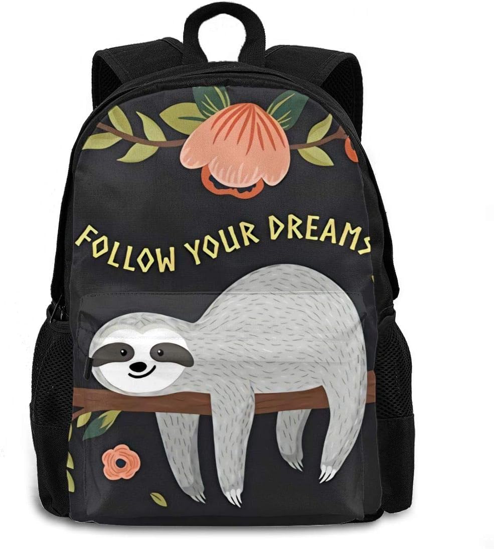 Free Shipping Over $50 Cute Sloth Laptop Backpack Durable Lightweight School Bookbag Casual Daypack Travel Hiking Camping College Promo 40% OFF Cute Sloth Laptop Backpack Durable Lightweight School Bookbag Casual Daypack Travel Hiking Camping College