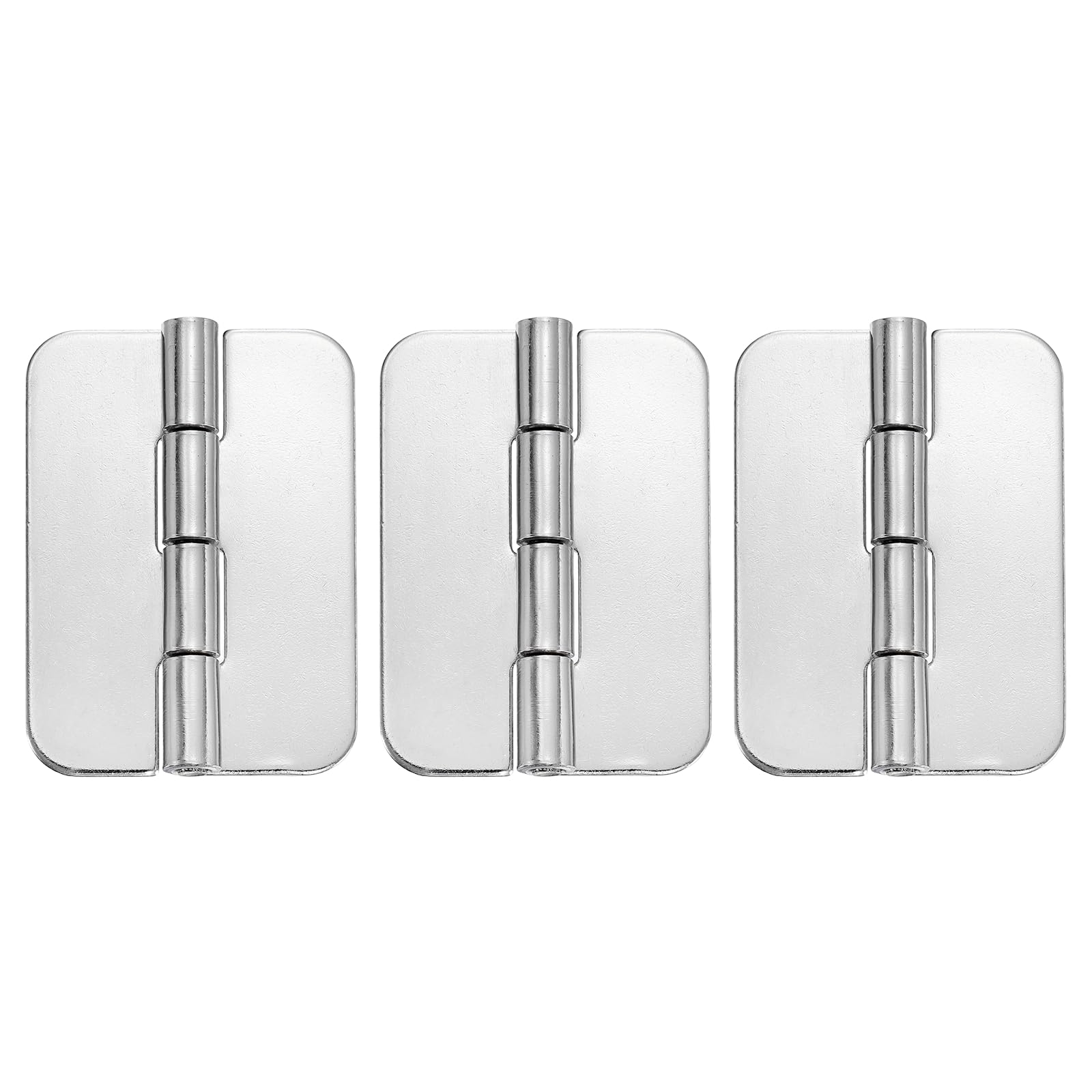 Charnières de portail pliables en acier inoxydable 304 épaisses 69x50mm lot de 3