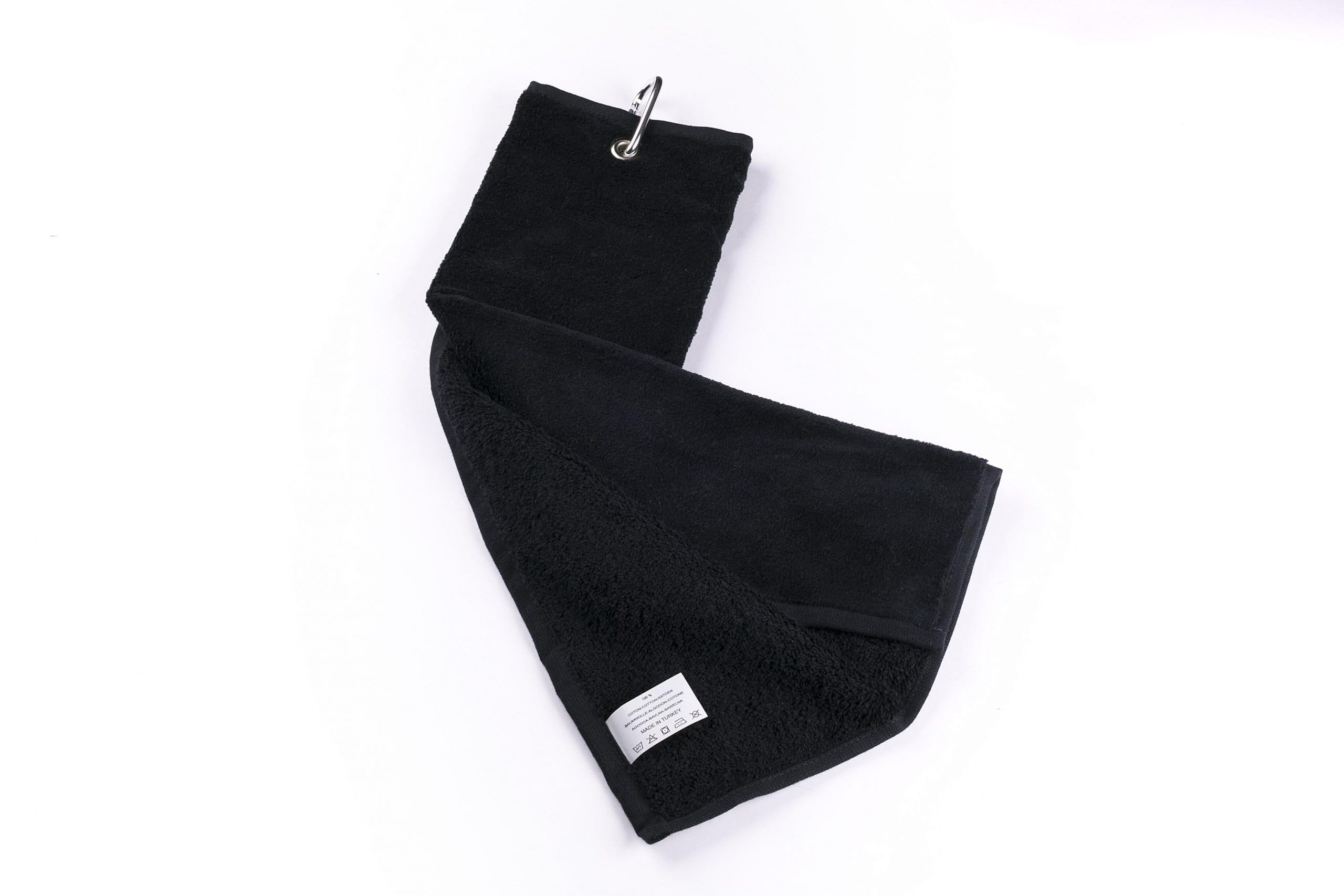 Northern Golf Velour Trifold Golf Towel (BLACK)