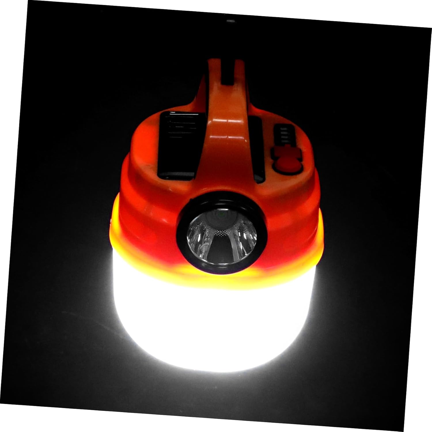 Reusable Solar-Powered Camping Light Compact Hanging Lantern for Tent and Outdoor Use Emergency Lighting for Camping Hiking Fishing and Outages