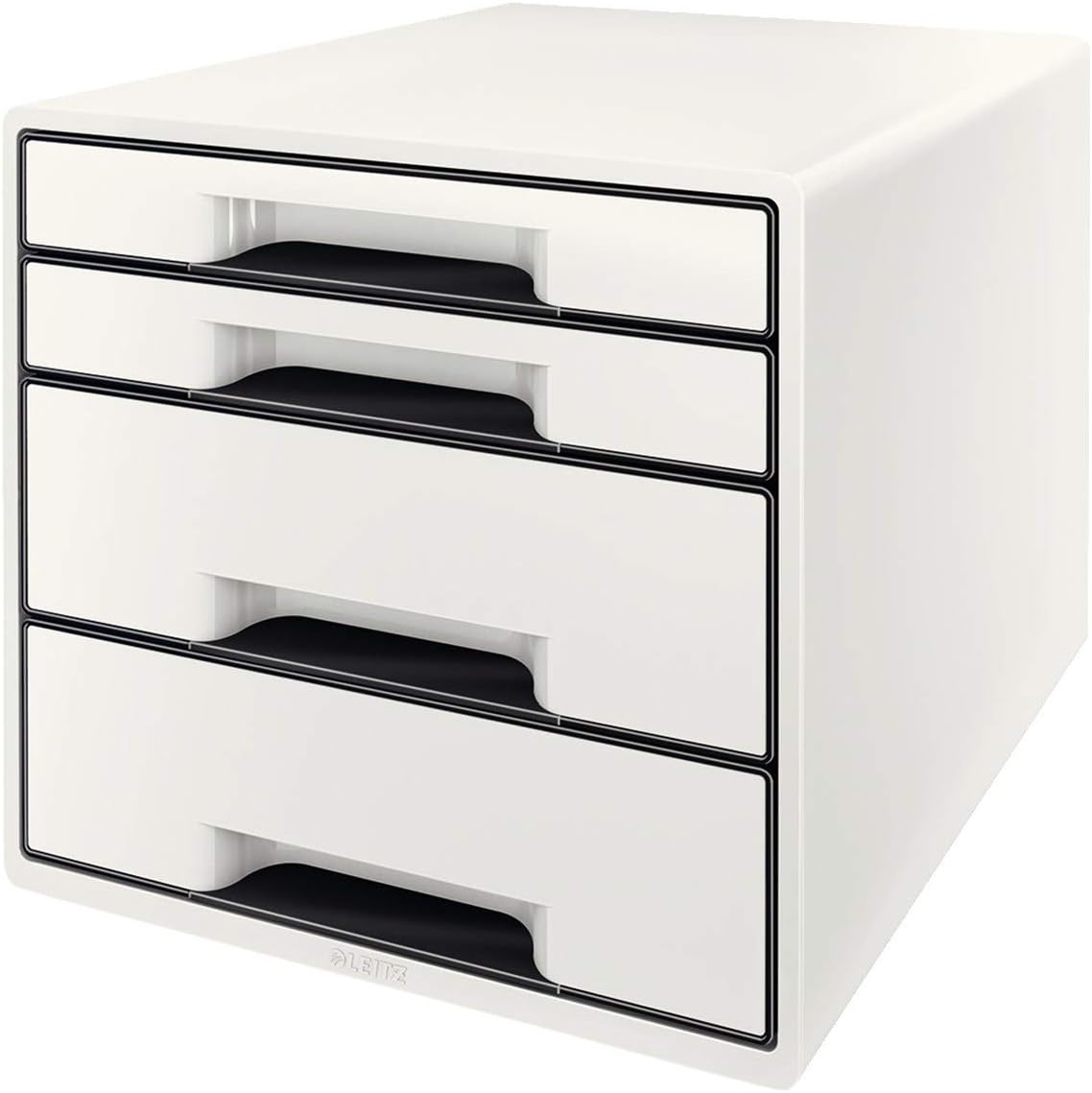 Leitz Wow Desk Accessories Shelf Package Black White (Shelf Package, White │ Black)