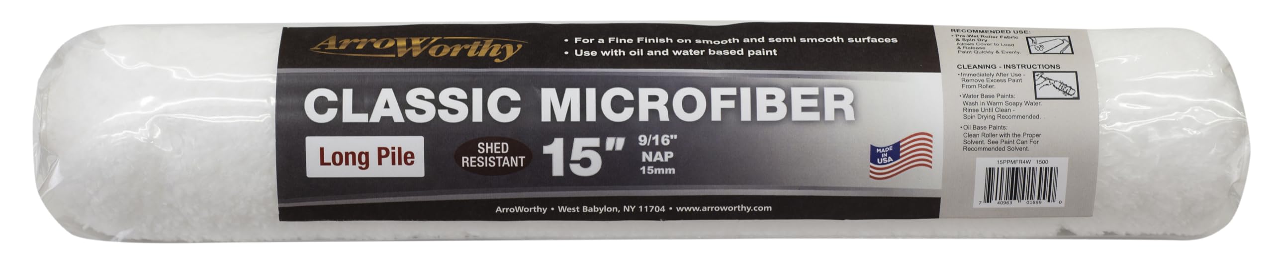 Gripper Cloth Arroworthy Classic - 15" Microfiber Long Pile Sleeve