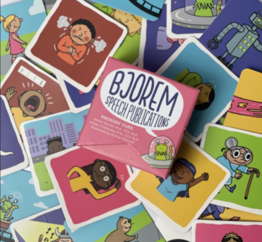 Bjorem Speech® Prosody Cues for Teaching Prosody in Children: Speech Therapy, Autism, Childhood Apraxia of Speech, and Fluency and Stuttering - Image 4