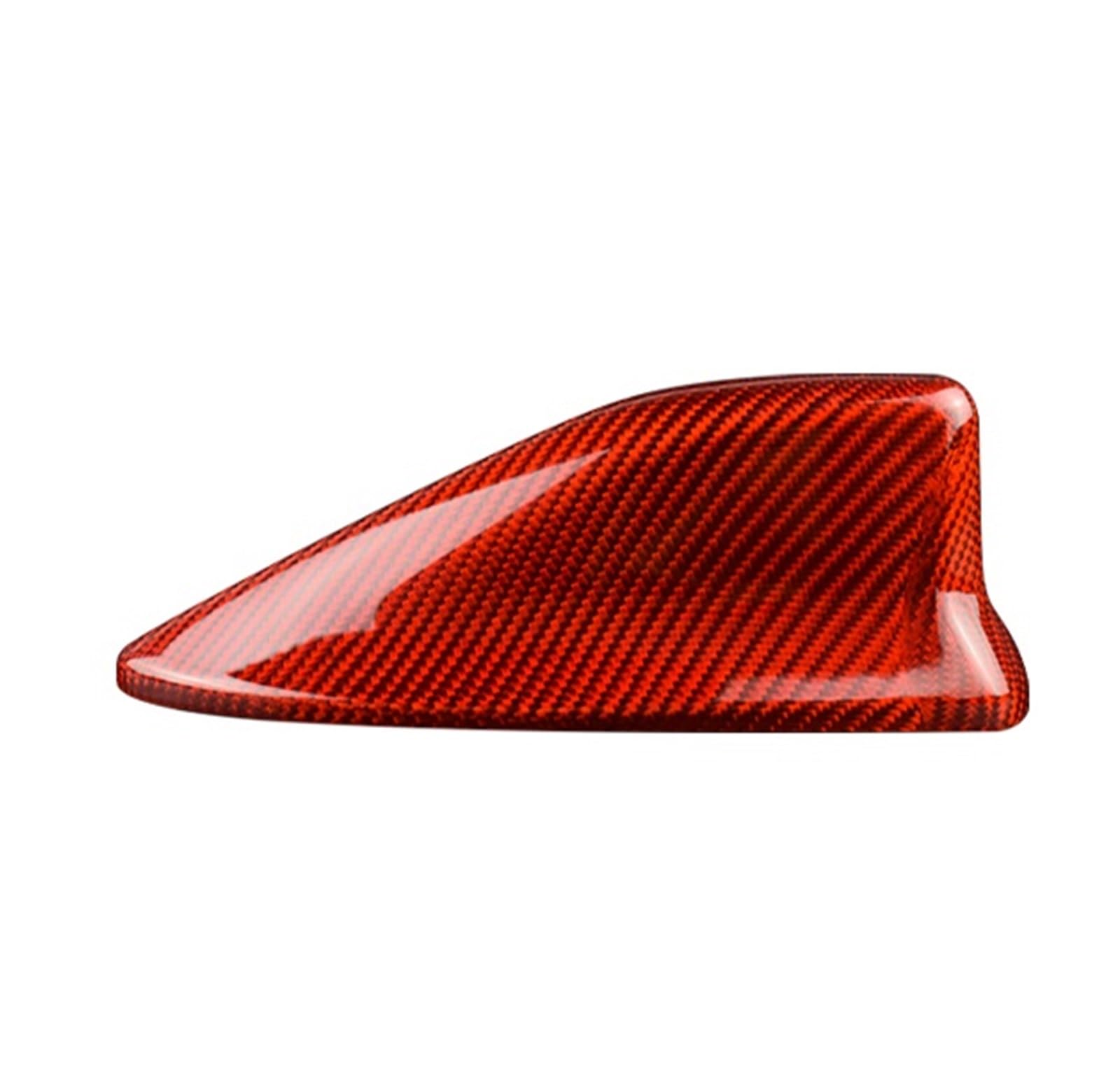 Car Trim Interior for Subaru for BRZ 2013-2020 Hard Carbon Fiber Accessories Interior Trim Car Central Control Decoration Cover Sticker Interior Mouldings(Red Antenna)