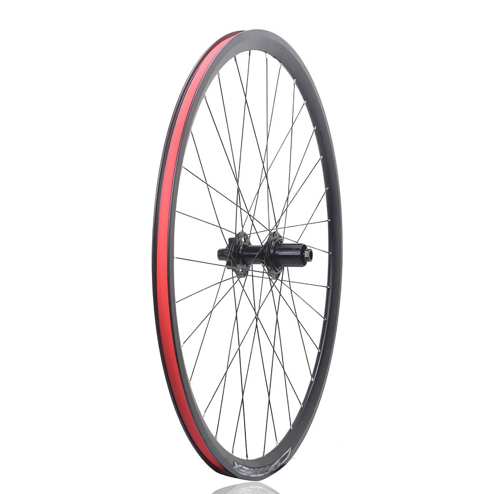 ZXGSXIOU 700C Disc Brake Wheelset For Road/Gravel Bikes Thru Axle 12X100mm/12X142mm Aluminum Alloy 32H Hubs 7/8/9/10/11/12 Speed Cassette 120 Clicks