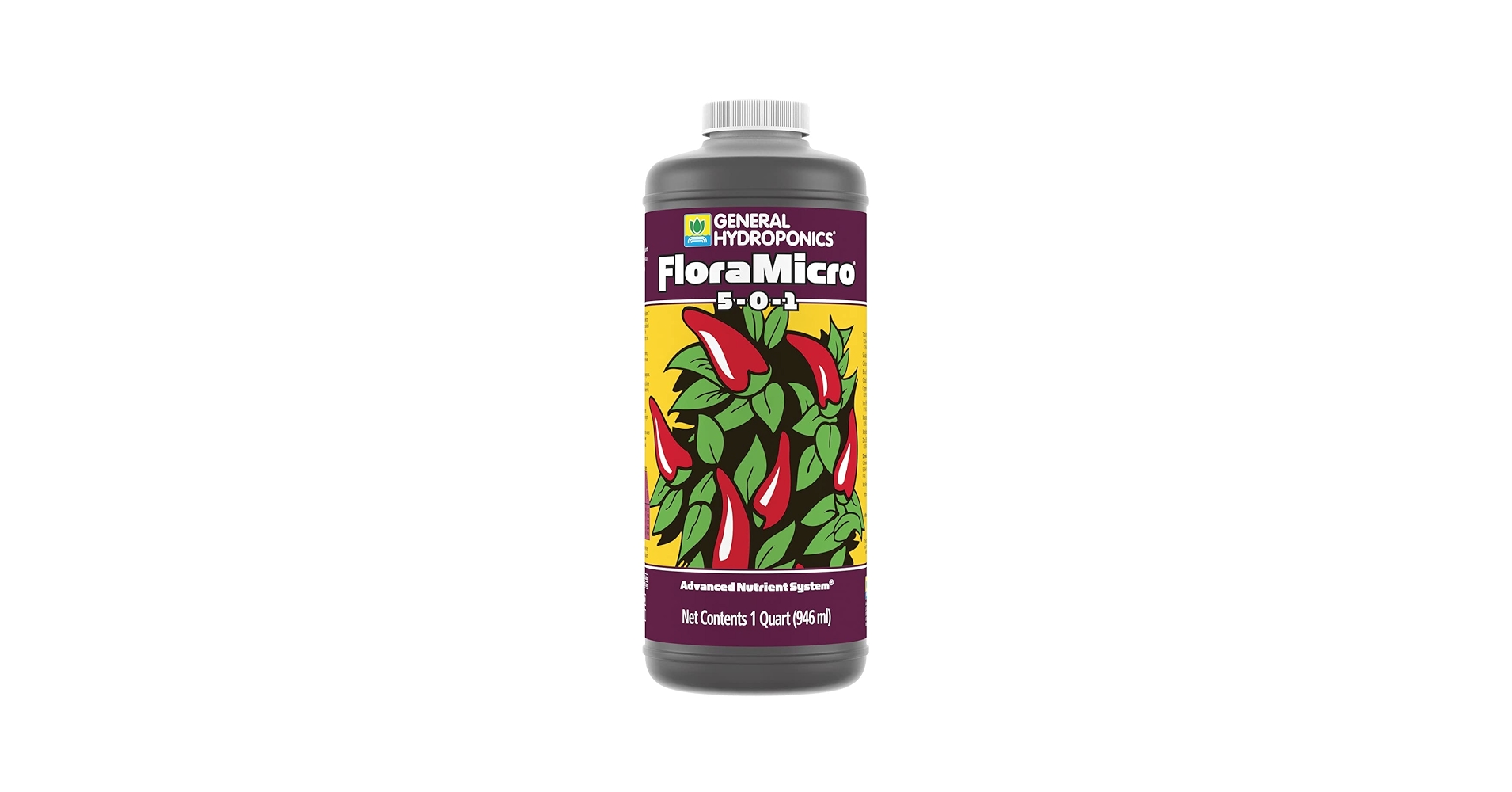 General Hydroponics FloraMicro 6ガロン General Hydroponics®, FloraGro®, FloraSeries® (6 Gallon