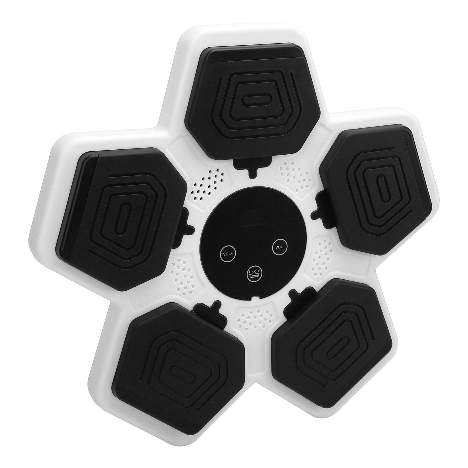 Naroote Bersaglio da Boxe Interattivo per Bambini, con Musica Intelligente, Montato a Parete, per Interni Domestici, modalità Salto Regolabile, per Allenamento e Coordinazione dei Riflessi, Batteria