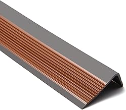 L-Shaped Stair Mat, Anti-Slip Tape, For Stair Slip, Outdoor, Indoor, Fall Prevention, Safety Measures, Accident Prevention, Width 2.0 x Width 1.0 inches (5 x 2.5 cm), Thickness 0.1 inches (3 mm),