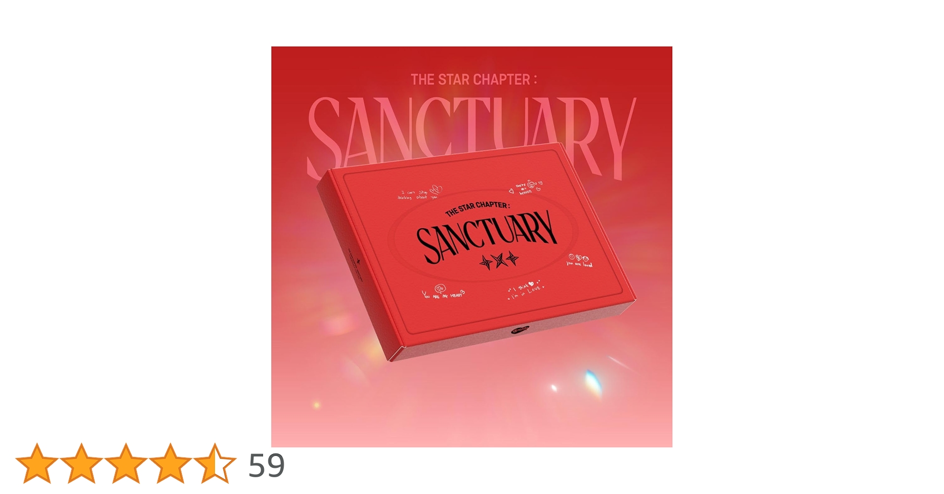 TXT  SANCTUARY LOVER ver 未開封 10個セット The Star Chapter: SANCTUARY[LOVER Ver.]: Amazon.com.br: CD e Vinil