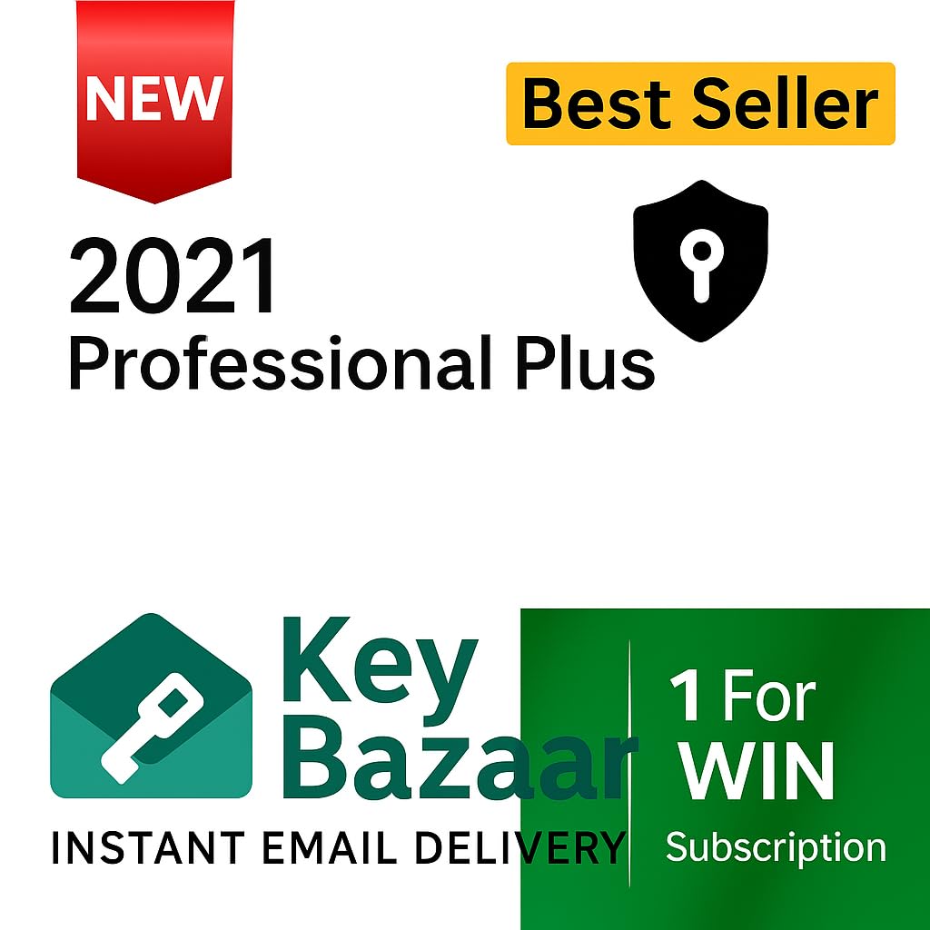 O'ffice Home and Business Professional Plus 2021 All products support, Lifetime Validity, Email Delivery, Unlimited Reinstallations And Quick Installation Support.1-Year Warranty