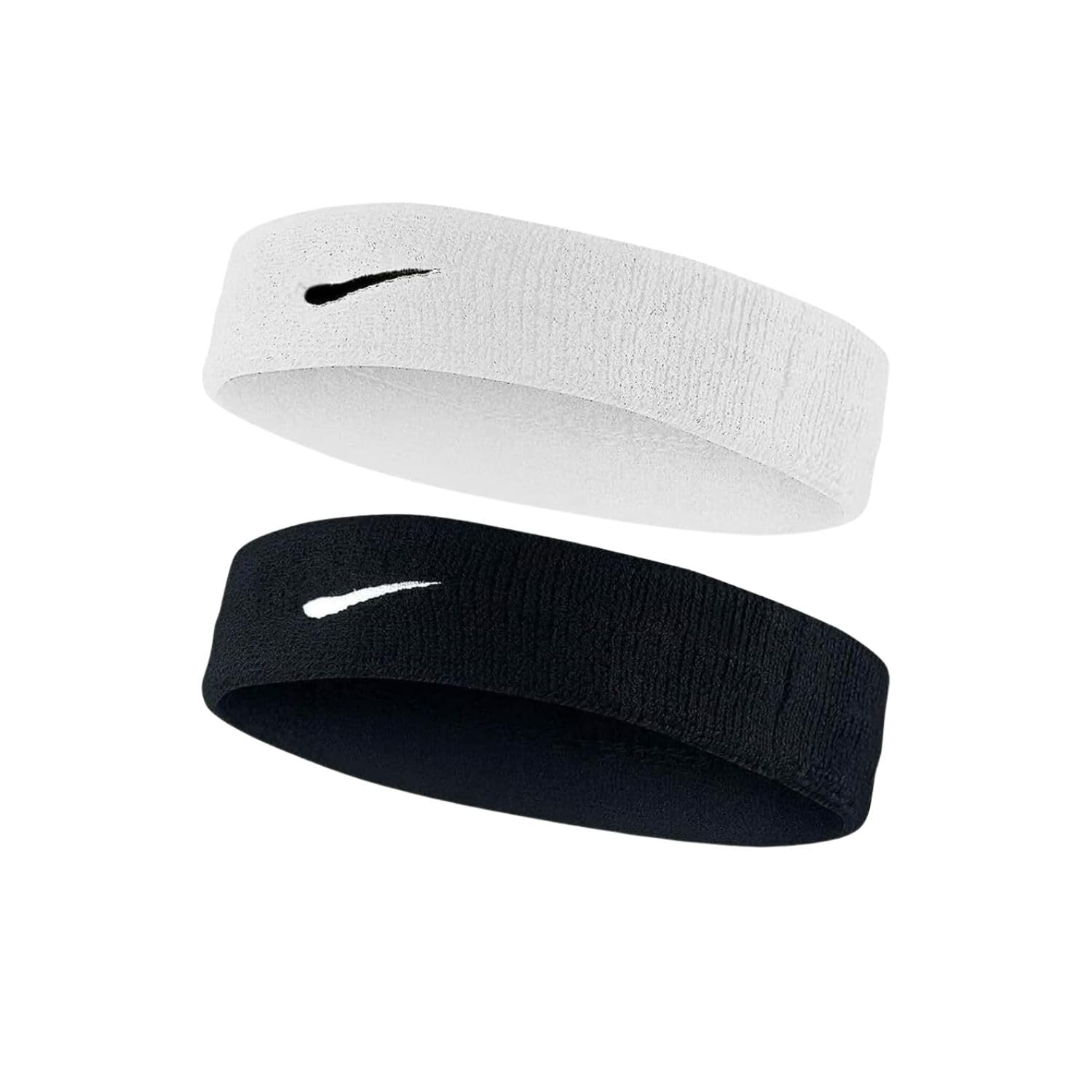 STEFFER Cotton Headband Sports, Men's women'sGym Workout,Yoga Sweatband-All Sports Wear Headband Fitness Band Unisex (Pack of 2)