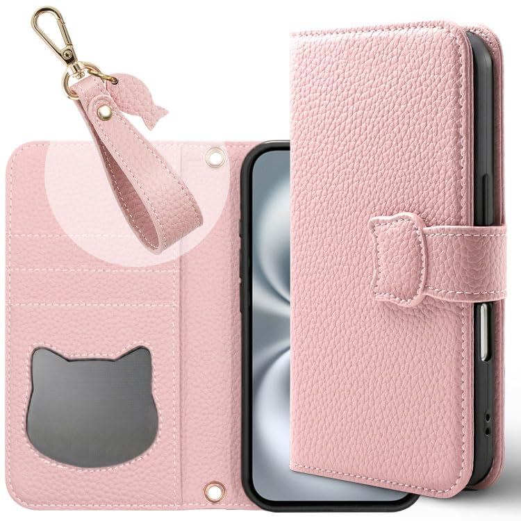 Amazon.co.jp: ZENIX DESIGN TECH iPhone17 用 手帳型 ベルト付き