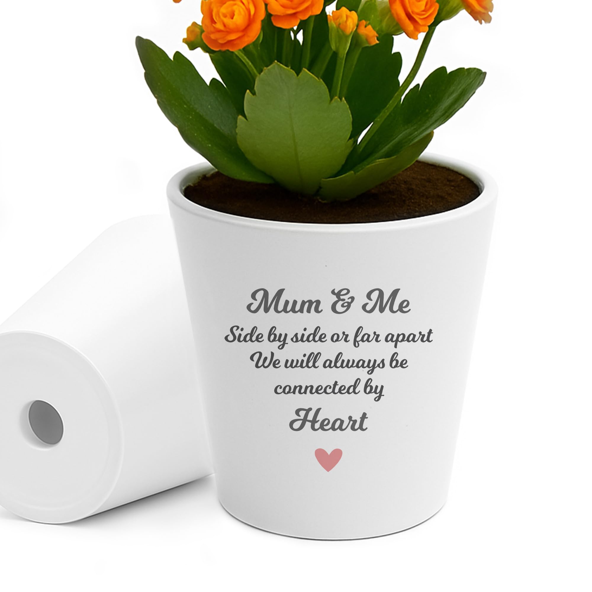 RED OCEAN For Mum Plant Pot MUM AND ME For Birthday From Daughter Son Keepsake
