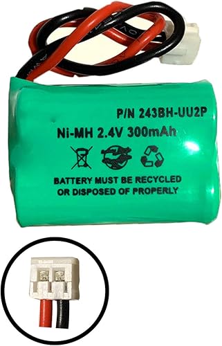 232020 Batería SERVERPASS Pager 450 46785 B11550 PAGSPVTFPB 2.4v 300mAh Ni-MH Batería