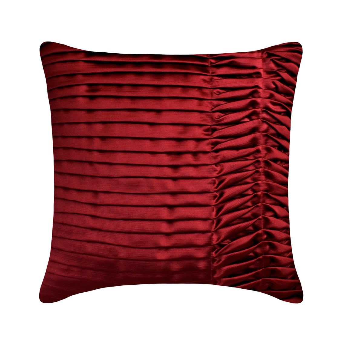 Yuga Cuscino Rosso Metallizzato Glitter Paillettes Throw