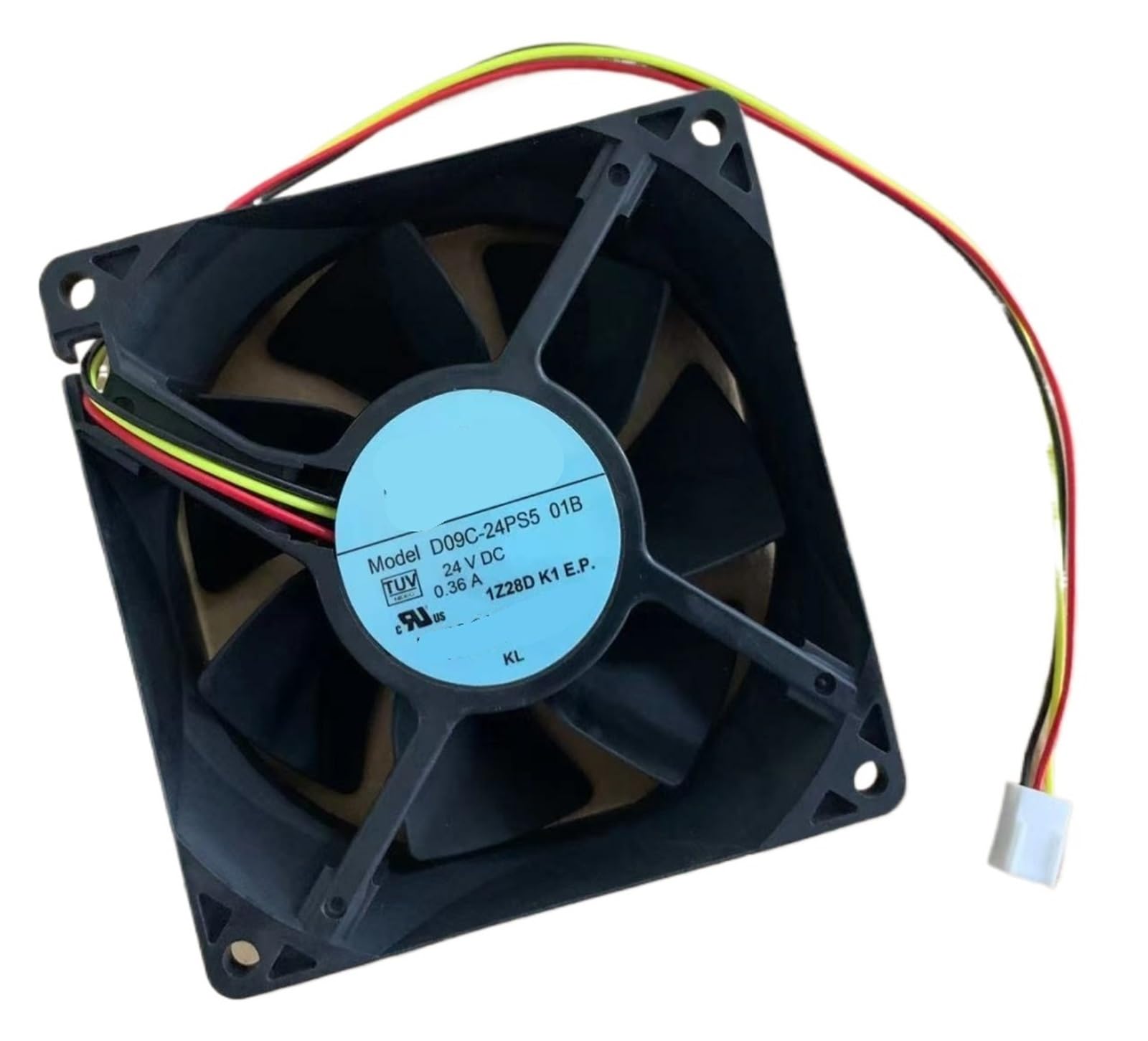 PEQYUACTE Fan D09C-24PS5 01B DC 24V 0.36A 9232 9CM 3 PIN