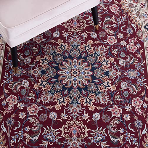 Tapete SAFAVIEH 2'6" x 4' Rojo y Azul miniatura 6