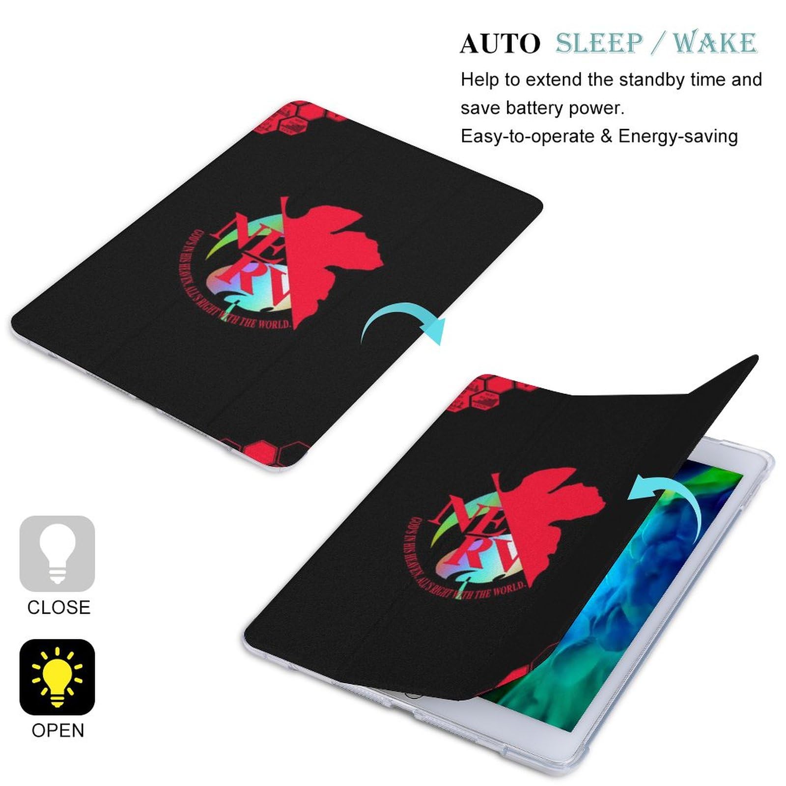 Amazon.co.jp: iPad ケース 新世紀エヴァンゲリオン EVA NERV