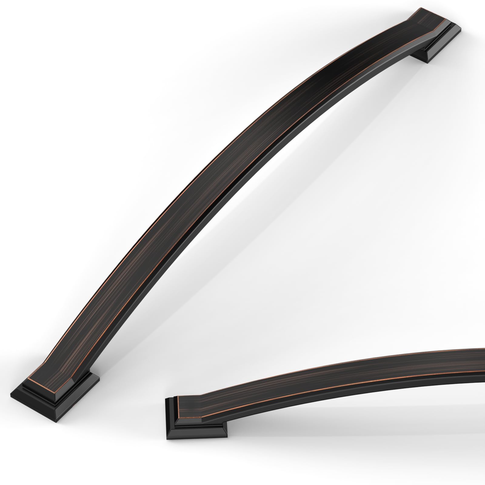 Talentedeco 10 Pack Oil Rubbed Bronze Cabinet Pulls 7.5 Inch(192mm) Kitchen Cabinet Handles Cabinet Hardware for Drawer Pulls