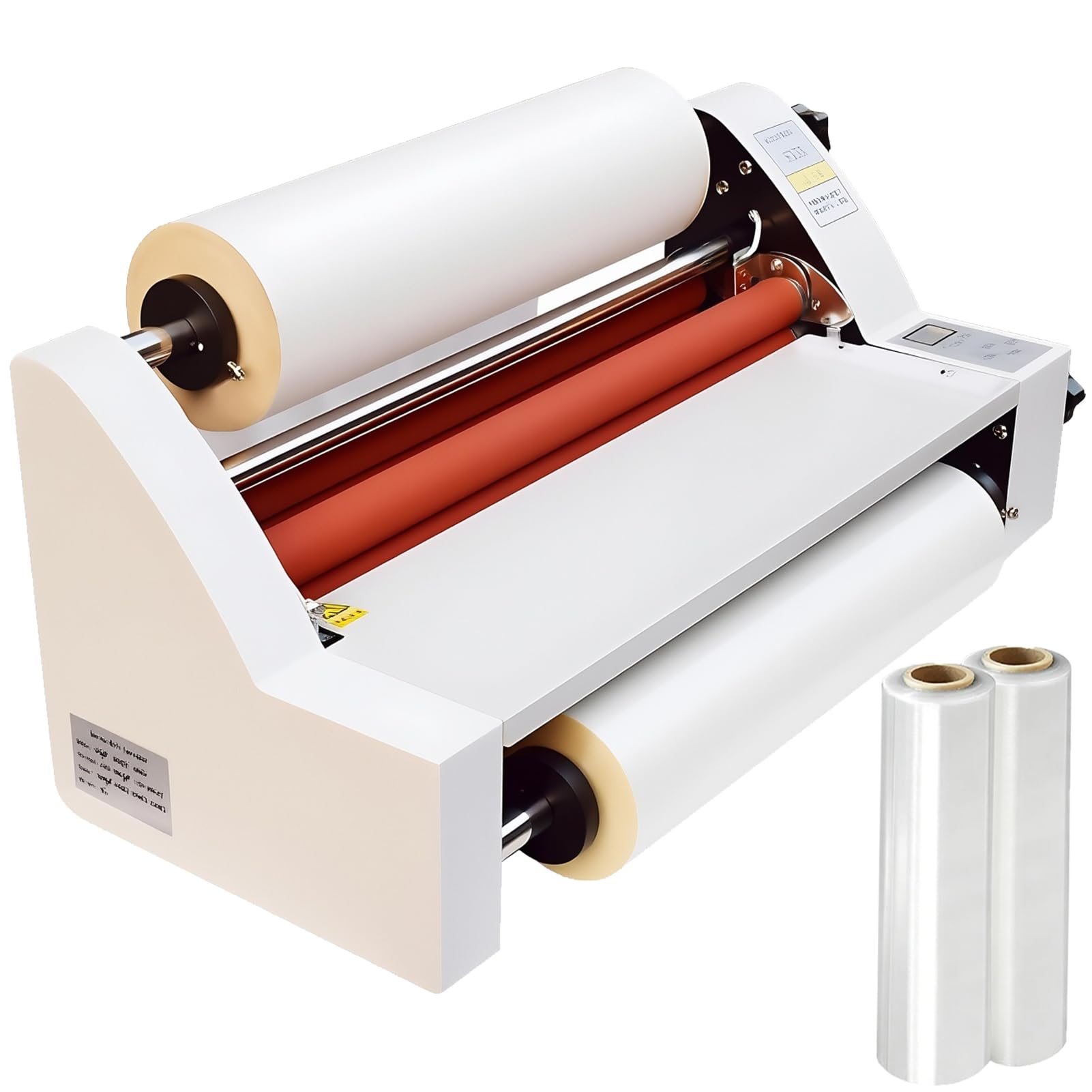 Laminoir à Rouleaux Chauds et froids de 13 Pouces prenant en Charge Le laminage Simple/Double Face, Compatible avec Les Machines à laminer commerciales.