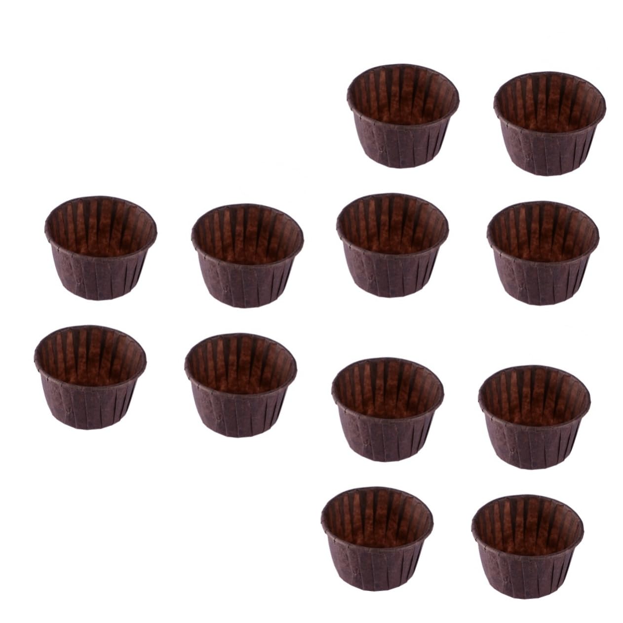 IMIKEYA 300pièces Caissettes à Muffins Papier Doré Moules à Cupcake Antiadhésifs Résistants à Huile Accessoire De Cuisine Pour Pâtisseries Et Desserts