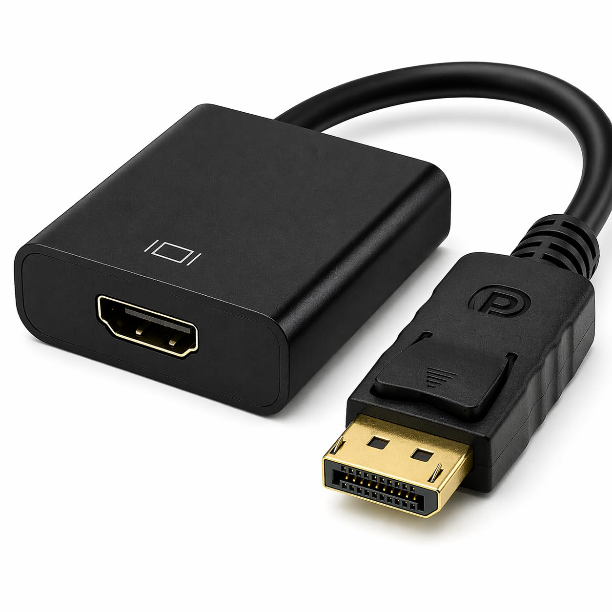 Cabo adaptador DisplayPort para HDMI fêmea