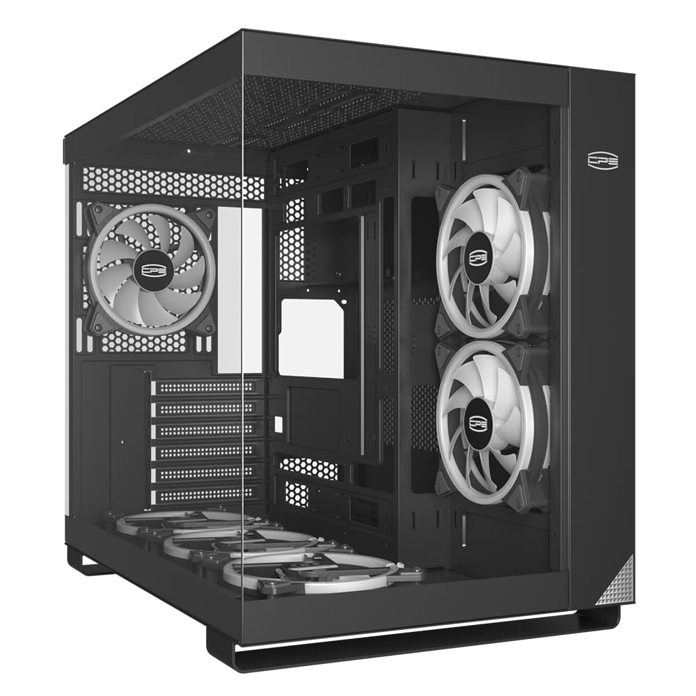 Amazon.com: PCCOOLER CPS - C3 T500 ARGB Black - Mid Tower - CPU