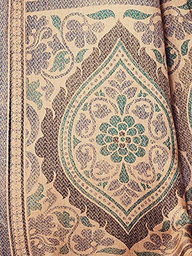 Image of AKHILAM Women's Dola silk Bandhani Saree With Unstitched Blouse Piece (Multicolored 7TISHA7 Parent)