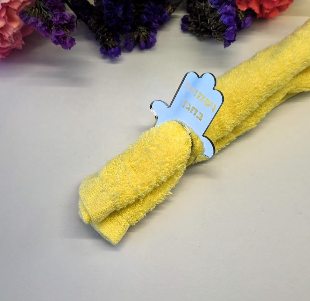 Set of 10 Shabbat Shalom Napkin Ring,Hamsa Napkin Ring,Mirrored Napkin Holders for Jewish Festival,Holiday&Party Table Decoration (Silver, Style 2)