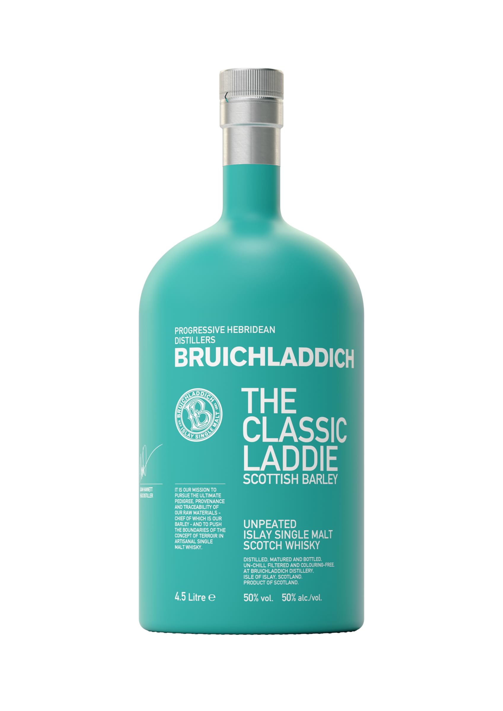 The Classic Laddie Unpeated Islay Single Malt Scotch Whisky 4.5L Big Daddy