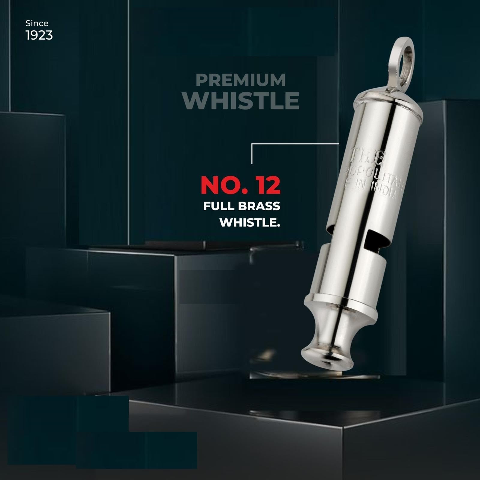 ＢＲＡＳＳ　WＨＩＳＴＬＥ ADD GEAR Acme Thunderer - Brass Whistle (Brass Finish) Metal