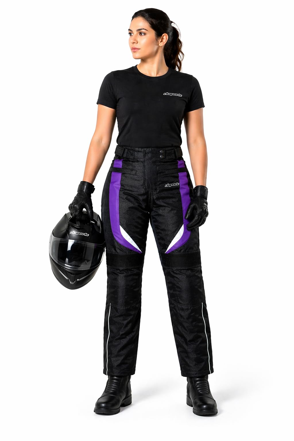 Damskie spodnie motocyklowe 747 motocyklowe wodoodporne spodnie tekstylne CE (3 kolory)