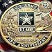 250th Anniversary U.S. Army Commemorative Coin – Double-Sided High Relief Design – 1775-2025 Military Collector Coin – Veteran Gift – Patriotic Metal Challenge Coin (Army)