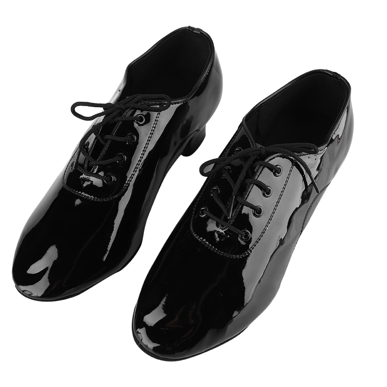 Scarpe da Ballo Latino Pelle PU Morbide Comode per Uomo Performance Sala