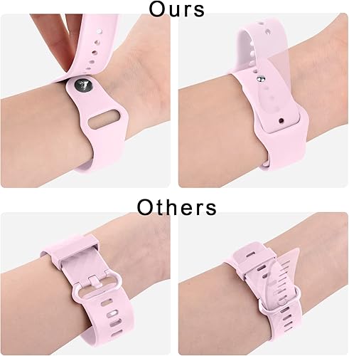 Miniatura 5 de Wanme Correas deportivas para Garmin Venu 2 Garmin Vivoactive 4 bandas para mujeres y hombres paquete de 4 correas ajustables de repuesto de