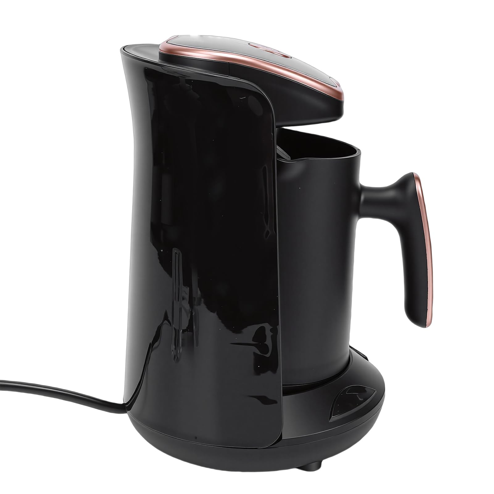AUNMAS Macchinetta Caffè Turca Elettrica, 400W Caffettiera Portatile