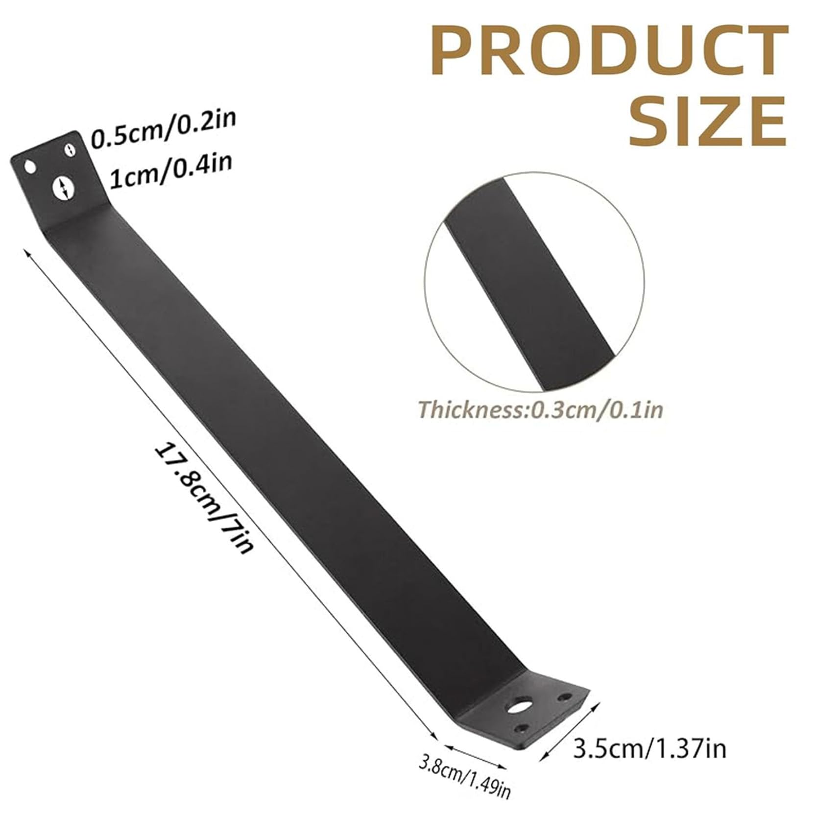 8 Pezzi Staffe Angolari A 45 Gradi,Kit di Staffe di Collegamento Resistenti,Supporto per Strutture in Legno per Pergolato Baita,Staffe di Supporto ad Angolo di 45 Gradi