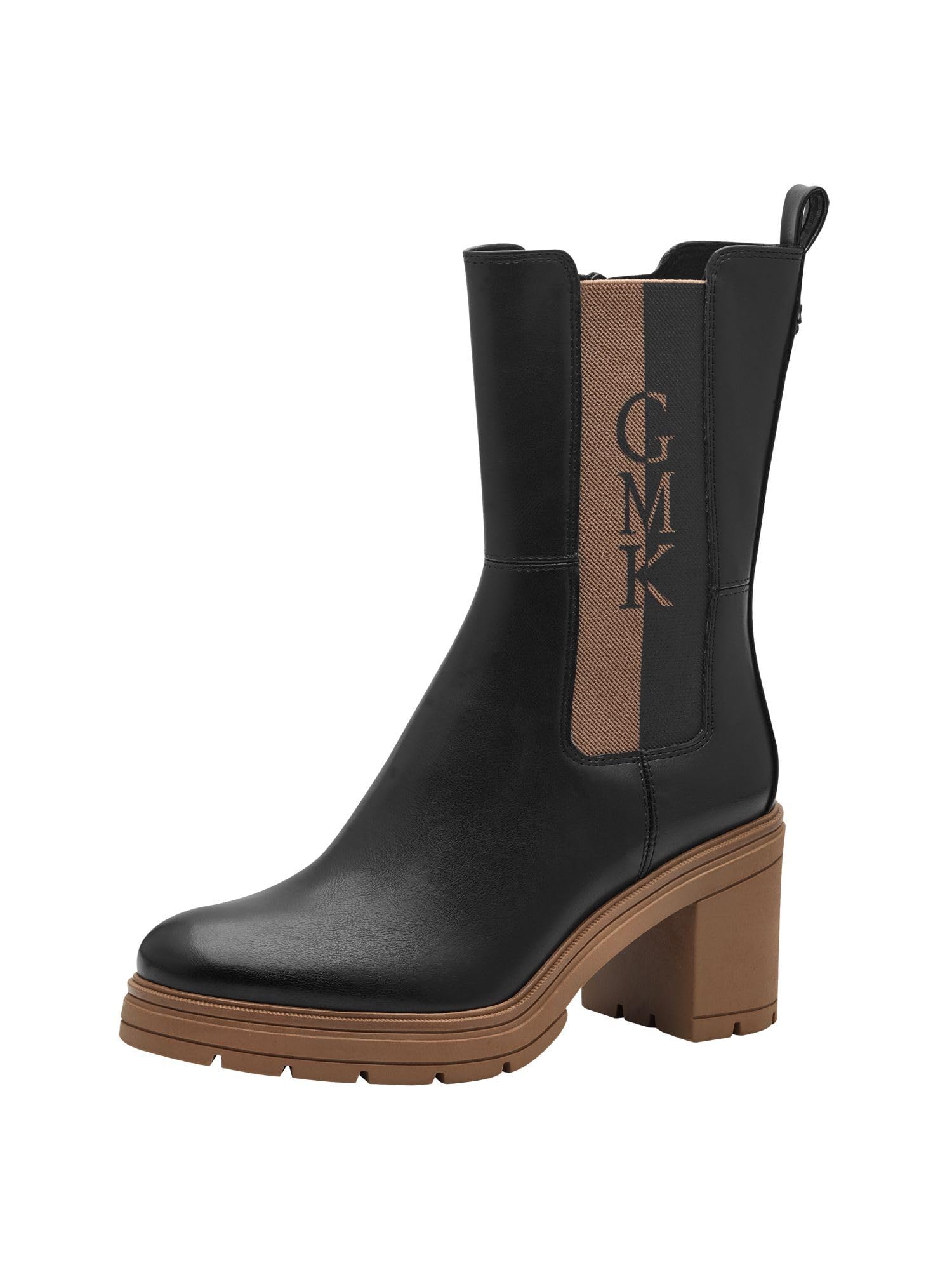 MARCO TOZZI by Guido Maria Kretschmer Women's Chelsea Boots with Block Heel with Zip