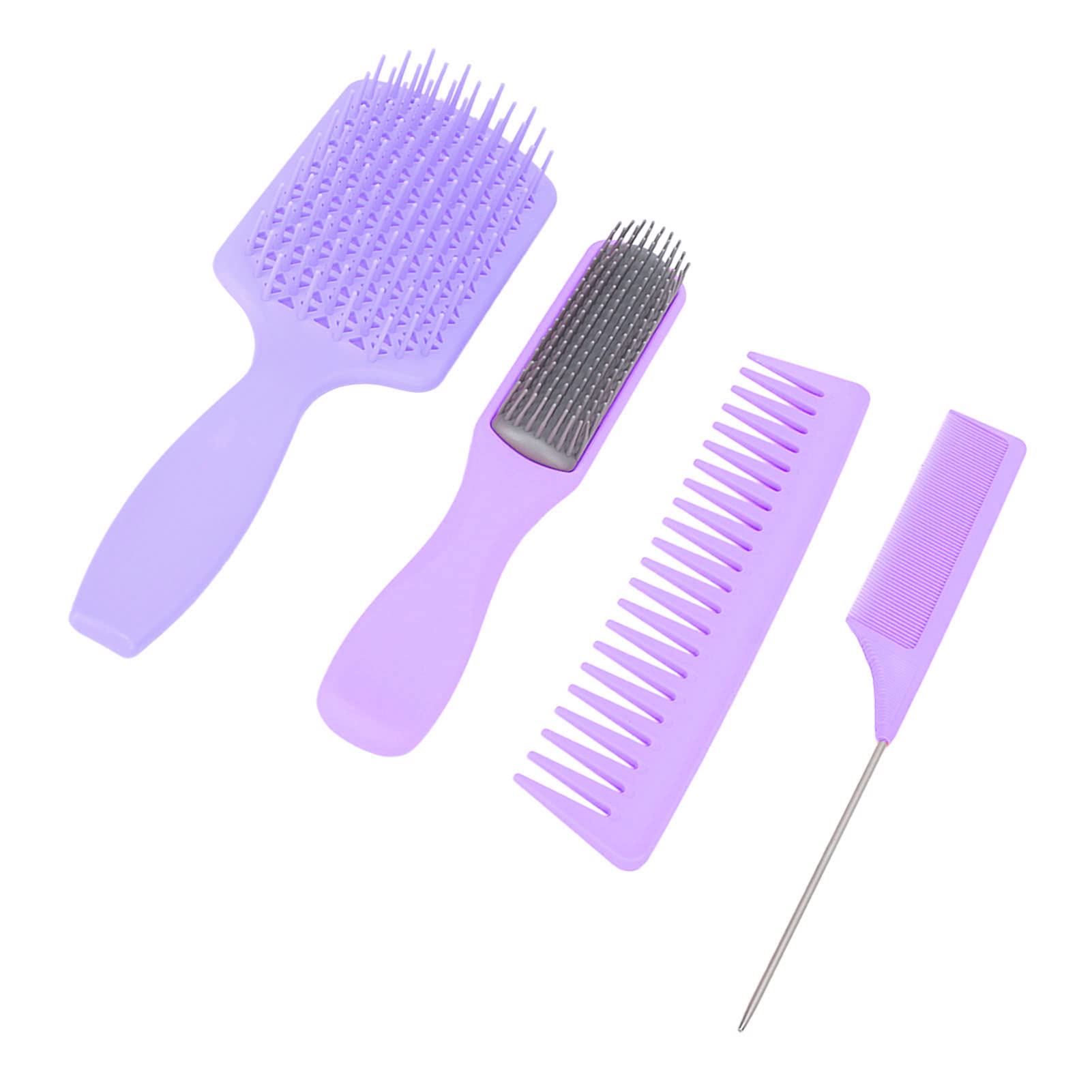 ヘアコームセット パドルブラシ コーム ヘアセット テール テールコーム Amazon | 【ツーブロックスタイルのお供に】 ヘアコームセット