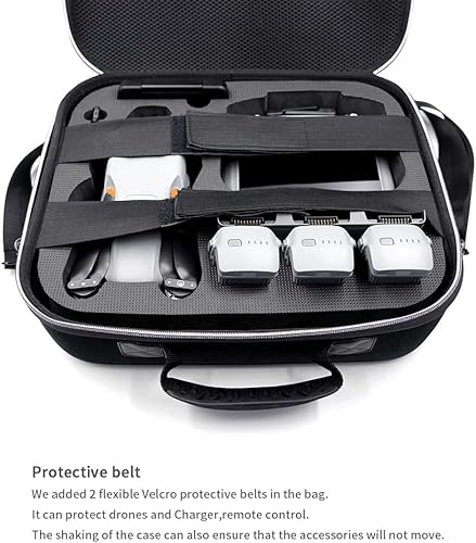 Miniatura 3 de MAXCAM Estuche de transporte compatible con DJI Air 3 Fly More Combo